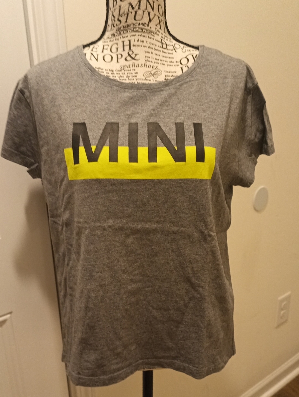 Women's Mini Cooper Branded short sleeve shirt